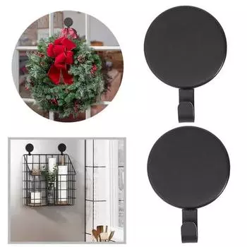 1/2шт магнитная гирлянда крючки для хранения крепкие несущие нержавеющие для внутреннего и наружного использования универсальные магнитные 1pc