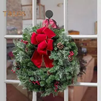 1/2шт магнитные крючки для хранения гирлянд, прочные, выдерживающие нагрузку, устойчивые к ржавчине, для использования в помещении и на открытом воздухе, универсальные магнитные крючки 1pc