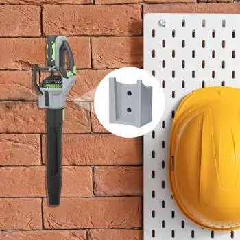 1/2шт. Настенный кронштейн для воздуходувки, прочная несущая способность, простая установка, экономящая место для хранения воздуходувки 1pc