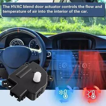 1/2шт пластиковый привод заслонки смешивания воздуха 2 контакта подходит для Chrysler/Dodge/Ram/Jeep Chrysler/Dodge/Ram/Jeep 1pcs