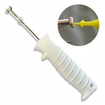 1/2шт рыболовный крючок для извлечения быстросъемный рыболовный крючок безопасный экстрактор съемник противоскользящая ручка для рыбалки 1pc