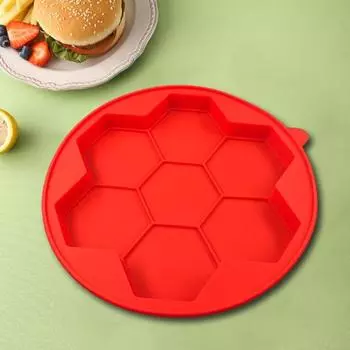 1/2шт силиконовый контейнер для заморозки котлет для гамбургеров антипригарная форма для прессования бургеров 1pc