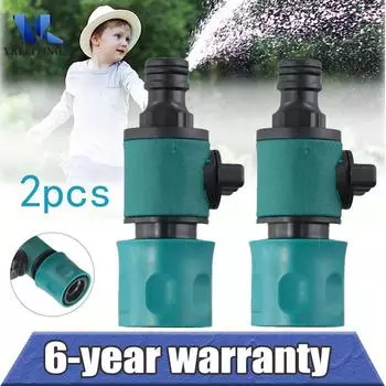 1/2X Садовый шланг, встроенный в линию кран, запорный клапан, трубный адаптер с быстрым переключением 1pcs