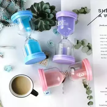 1-30 минут цветные стеклянные песочные часы песочные часы таймер мини настольный орнамент песочные часы дети подарки для дома и офиса украшения 20 min