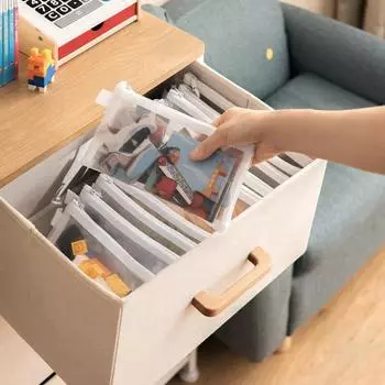 1-30 шт. сетчатая сумка для файлов на молнии, водонепроницаемая влагостойкая папка на молнии, сумка для хранения игрушек, сумка для хранения инструментов, косметическая сумка-органайзер