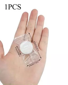 1/30 шт. Таблетки для удаления накипи с лимонной кислотой для кофемашин, диспенсеров для воды, чайников, материал ПЭТ, свежее и эффективное чистящее средство 1PCS белый