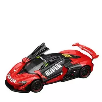 1:31 игрушка-украшение из легкого сплава McLaren P1GTR серии Super Precision красный