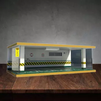 1/32 1/24 1/18 масштаб литой автомобиль витрина с парковкой сцена, витрина, для моделей автомобилей Style B