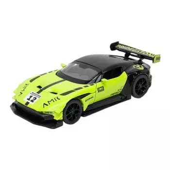 1/32 Aston Martin VULCAN Simulation Car Model Metal Diecasts & Toy Vehicles Alloy Decoration Sound Light Metal Man Aston Boy Children Gift серый
