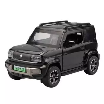 1/32 BAOJUN Yep YUEYE литая игрушечная модель автомобиля со звуком и светом, детская игрушка для коллекционирования, подарок на день рождения оранжевый