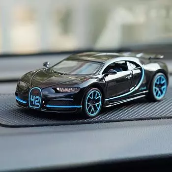 1/32 Bugatti Chiron, модель спортивного автомобиля, имитация автомобиля из сплава, игрушки для детей, подарки, литые под давлением транспортные средства, звук и свет, детские игрушки