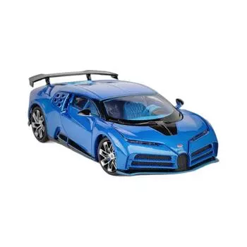 1/32 Bugatti EB110H Centodieci игрушечная машинка миниатюрная литая супер спортивная модель транспортного средства со звуком и светом коллекция подарок для мальчика