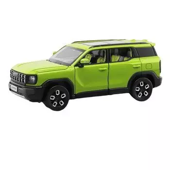 1/32 Haval X-DOG SUV Модель автомобиля из литого металла Модель внедорожника для бездорожья Звуковая и световая имитационная коллекция детских игрушек в подарок