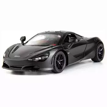 1:32 игрушечная модель автомобиля McLaren 720S, автомобиль с откатным механизмом из цинкового сплава со звуком и светом и открытой дверью кузова, игрушечный автомобиль для детей, подарок для мальчиков и девочек 1:32-Size:16*8.5*4.5cm белый