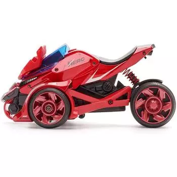 1/32 игрушки для мотоциклов с откатным механизмом, игрушка-пусковая установка для мотоциклов с музыкальным освещением, катапульта 2 в 1, гонка на катапульте, колесница Троицы, подарок для мальчиков и детей 1/32-Size:18*10.5*8.5cm красный