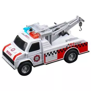 1/32 Инженер по игрушечным трейлерам, светозвуковое моделирование 1/32-Size:16*7.5*6.5cm красный