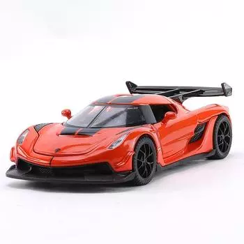1/32 Koenigsegg Alloy Toy Car Model Diecast Simulation со звуком Модель Sportcar Toys for Boy Подарочная коллекция на день рождения