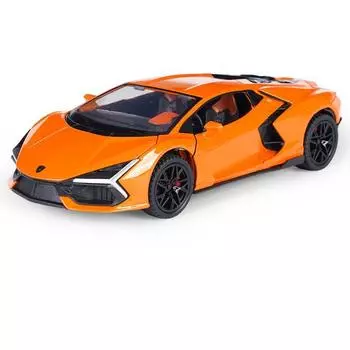1/32 Lamborghini Revuelto Alloy Sports Car Model Diecast Metal Racing Car Vehicles Model Simulation Sound and Light Collection Kids Toy Gift
