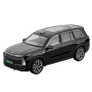 1/32 LEADING IDEAL L9 SUV New Energy Alloy Car Model Diecast Metal Vehicles Model Sound Light Simulation Ornament Kids Toy Gift