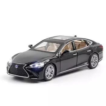 1/32 LEXUS LS500H Alloy Scale Car Model Diecast Metal Sound and Light Simulation Collection Children s Birthday Toy Vehicle Gift