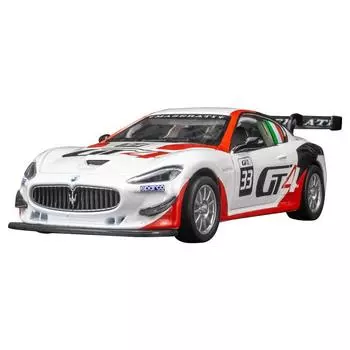 1/32 Maserati MC GT4 литой сплав модель автомобиля игрушки симулятор ралли гоночный автомобиль модель звук свет с игрушками расширенная коллекция