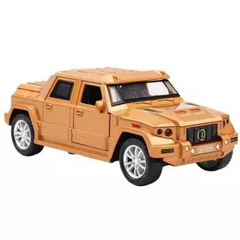 1/32 масштаб Kay Heshi Battle Shield литая модель автомобиля со звуком и светом для взрослых игрушка Eternal 1/32-Size:16*6.5*5cm золотой