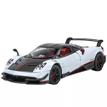 1/32 масштаб Pagani Huayra BC сплав спортивная модель литая металлическая гоночная машина транспортные средства модель имитация звук свет коллекция детская игрушка подарок