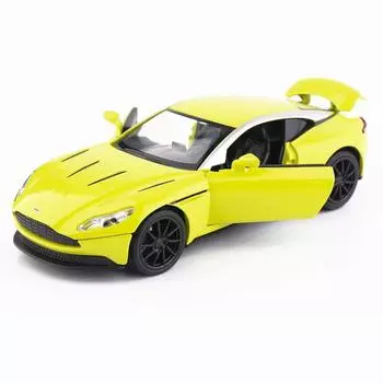 1:32 масштаба DB11 AMR, литые под давлением гоночные модели автомобилей, игрушечные машинки, игрушечный автомобиль из сплава со звуками и подсветкой, игрушка для девочек и мальчиков, детские игрушки 1/32-15.5x6.5x4cm