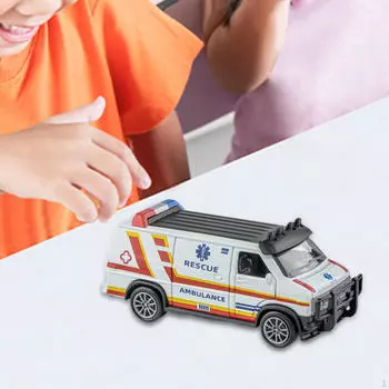 1/32 масштабная модель игрушечной пожарной машины с высокой степенью детализации коллекционная машина с фрикционным приводом красный