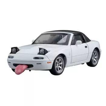 1/32 Mazda MX-5 Миниатюрная литая игрушечная модель автомобиля Miata RoadSter Звук и свет Двери открываются Коллекция Подарок для детей Мальчик Малыш