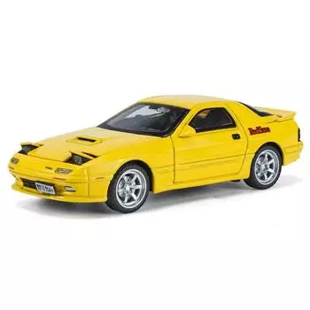 1/32 Mazda RX-7 литая модель автомобиля из металла спортивные транспортные средства модель высокая имитация звука и света коллекция детская игрушка подарок