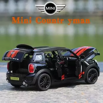 1:32 Mini Countryman, литая под давлением металлическая модель автомобиля из сплава для MINI Coopers, модель откатного автомобиля, игрушечный транспорт, миниатюрные весы