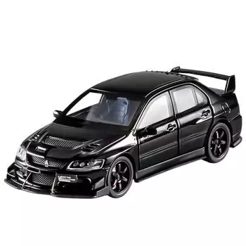1/32 Mitsubishi Lancer Evolution EVO IX 9 литая спортивная модель автомобиля литая металлическая гоночная машина модель автомобиля звук свет детская игрушка подарок