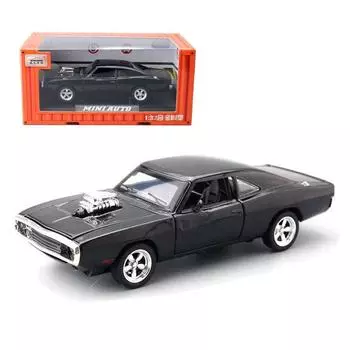 1/32 Моделирование Dodge Challenger 1970 Fast Alloy Classics Модель автомобиля Литые игрушечные машинки Furious Cars Украшения Игрушки Дети Мальчик чёрный