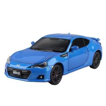 1/32 Subaru BRZ Alloy Sports Car Model Diecast Metal Simulation Toy Vehicles Car Model Sound Light Collection Children Toy Gift
