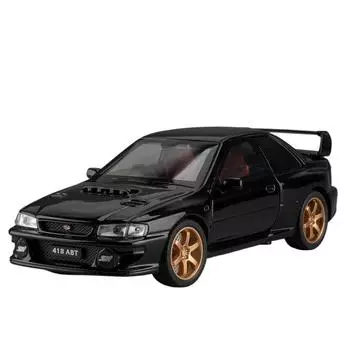 1/32 Subaru Impreza WRX STI литая металлическая модель автомобиля подарочная игрушка для детей и взрослых 1/32-Size:14.5*6.5*4.5cm