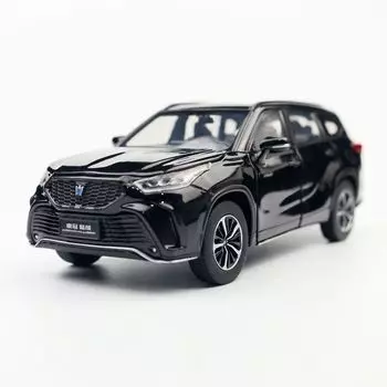 1/32 Toyota Crown Kluger HYBRID игрушечная машинка JKM литая миниатюрная модель внедорожника спортивная звуковая и световая образовательная коллекция подарок для детей
