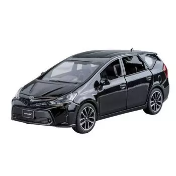 1/32 Toyota Prius SUV Alloy Off-Rroad Vehicles Литые металлические миниатюрные масштабные модели автомобилей со звуком и светом Детская игрушка в подарок