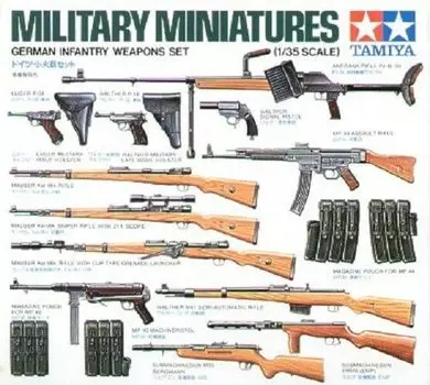 1/35 MM German small arms