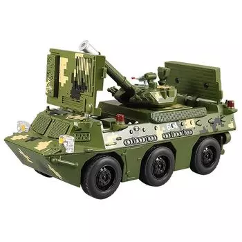 1/35 ZSL92 Тип игрушечной модели автомобиля Военный сплав Танк с орудийными башнями Амортизационные модели транспортных средств Декоративные детские игрушки белый