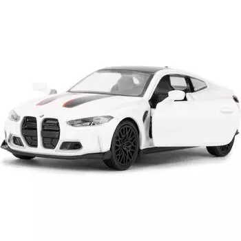 1/36 BMW M4 CSL Model Alloy Toy Car with Pullback Function, Suitable for Collecting and Decorating Model Toys, Car Gifts for Boys and Girls (Grey) серый