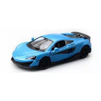 1/36 McLaren 600LT игрушечная машинка для детей RMZ City литая миниатюрная модель автомобиля супер инерционная коллекционная машинка подарок для мальчиков синий