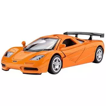 1/36 McLaren F1 игрушечная машинка для детей литая миниатюрная машина супер гоночная модель инерционная коллекционная подарочная для мальчиков оранжевый