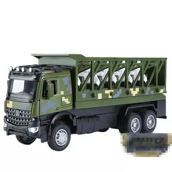 1/36 WTTNESS-136 Военная модель игрушечного автомобиля, литье под давлением, металлический сплав, легкий шум, открывающаяся дверь, украшение для модели 1/36-Size:20*6.5*8.5cm зелёный