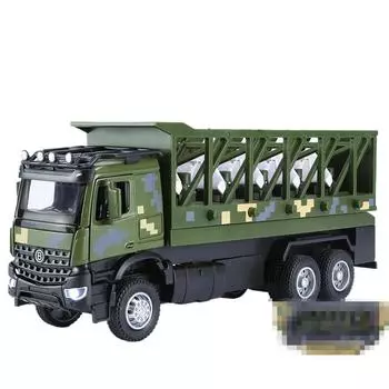 1/36 WTTNESS-136 Военная модель игрушечного автомобиля, литье под давлением, металлический сплав, легкий шум, открывающаяся дверь, украшение для модели 1/36-Size:20*6.5*8.5cm зелёный