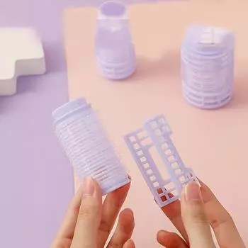 1/3/4 шт. бигуди для волос бигуди парикмахерские бигуди бигуди для волос самозажимные 1PCS S