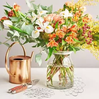 1/3/4 шт. держатель для цветов из нержавеющей стали держатель для цветочных композиций многоразовый инструмент для аранжировки цветов для дома D