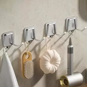 1/3/5/10 шт. держатель кухонных губок, губки для раковины из нержавеющей стали, сушилка для слива, самоклеящийся держатель для хранения, настенные крючки, органайзер для кухни 1PCS серебряный