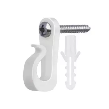 1/3/5/10 шт. Модная настенная корзина для растений, подвесной крючок, держатель для цветочного горшка, домашний офис, сад 1PCS белый