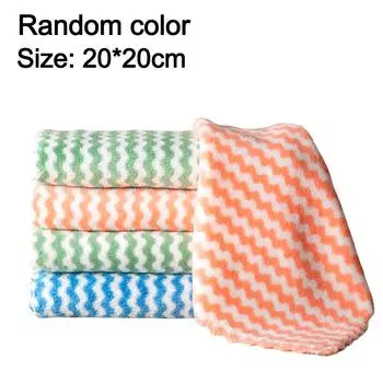 1/3/5/10 шт. Салфетки для уборки кухни из микрофибры, тряпка для мытья посуды без масла, мягкие полотенца для мытья посуды, сухие и влажные полотенца 1PCS